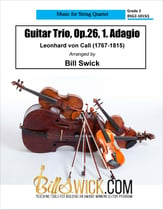 Guitar Trio, Op. 26 P.O.D. cover